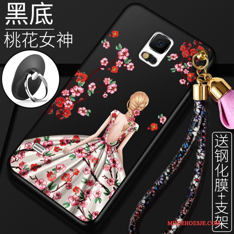 Hoesje Samsung Galaxy S5 Siliconen Telefoon Anti-fall, Hoes Samsung Galaxy S5 Scheppend Trend Rood