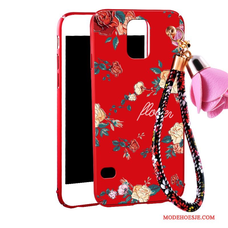 Hoesje Samsung Galaxy S5 Zakken Schrobben Hard, Hoes Samsung Galaxy S5 Bescherming Anti-falltelefoon