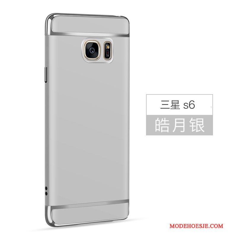 Hoesje Samsung Galaxy S6 Bescherming Anti-fall Blauw, Hoes Samsung Galaxy S6 Persoonlijk Hard