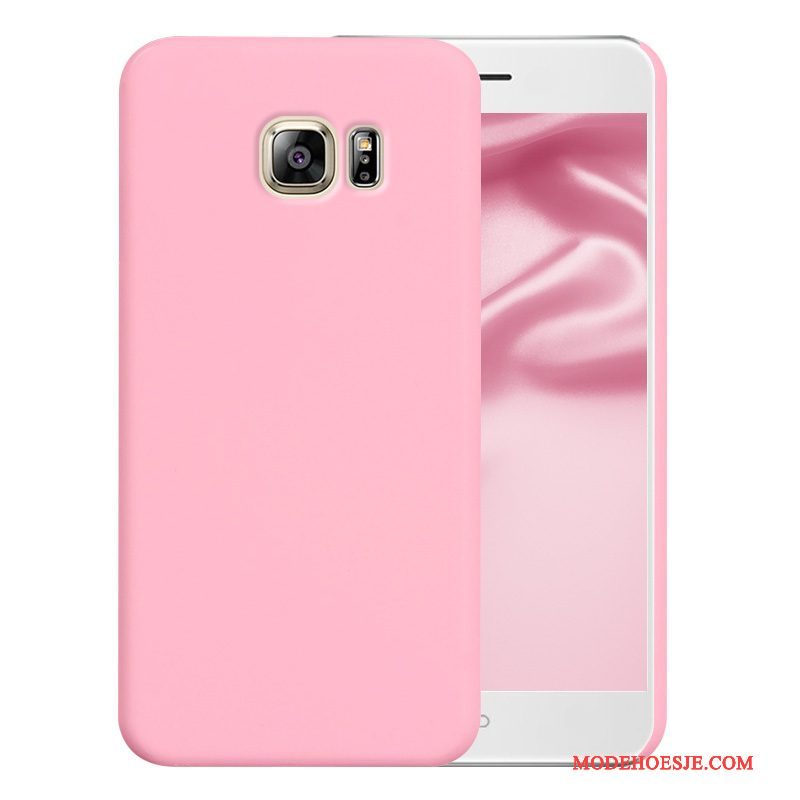 Hoesje Samsung Galaxy S6 Bescherming Schrobben Eenvoudige, Hoes Samsung Galaxy S6 Kleur Hard