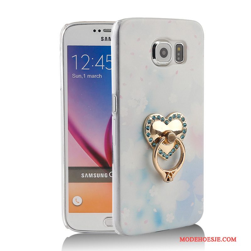 Hoesje Samsung Galaxy S6 Bescherming Telefoon Nieuw, Hoes Samsung Galaxy S6 Ondersteuning Ring