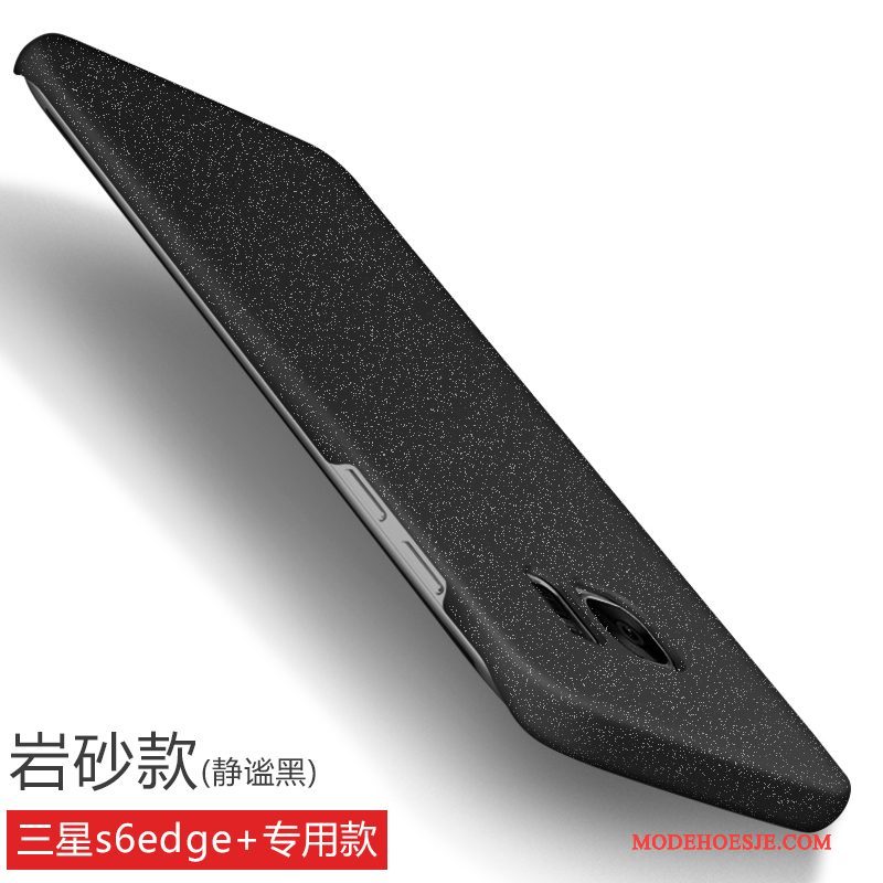 Hoesje Samsung Galaxy S6 Edge + Bescherming Goud Schrobben, Hoes Samsung Galaxy S6 Edge + Anti-fall Dun