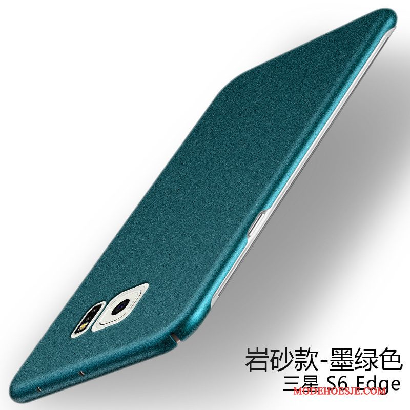 Hoesje Samsung Galaxy S6 Edge Bescherming Hardtelefoon, Hoes Samsung Galaxy S6 Edge Schrobben Trend