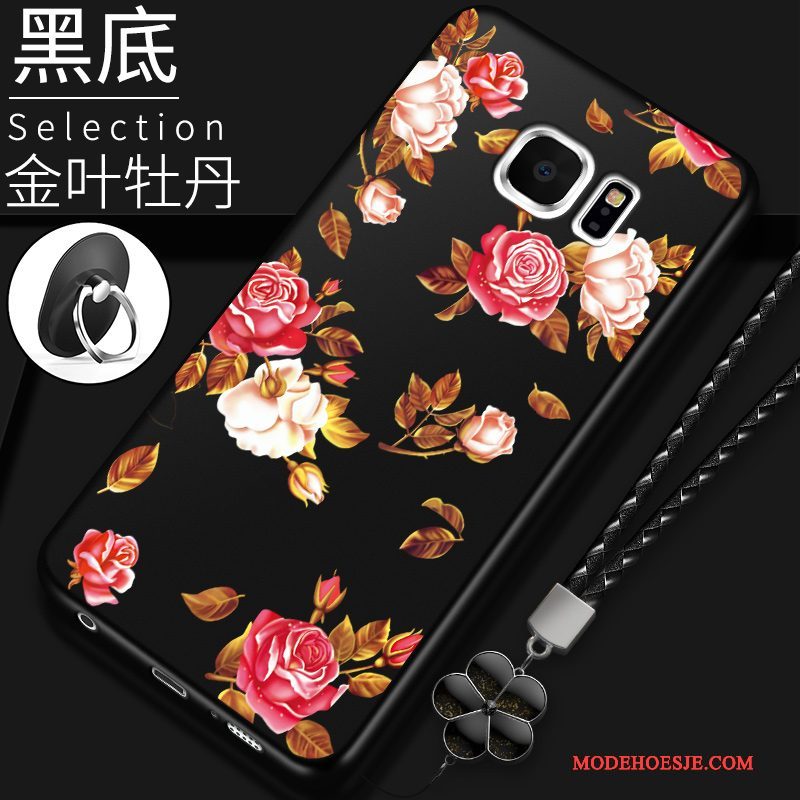 Hoesje Samsung Galaxy S6 Zacht Dunnetelefoon, Hoes Samsung Galaxy S6 Siliconen Super Rood