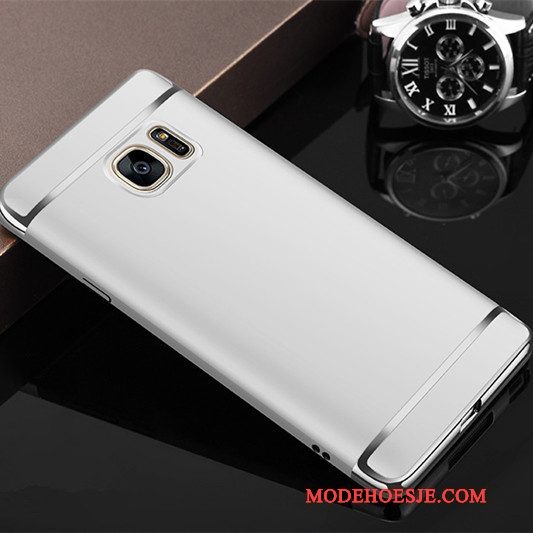 Hoesje Samsung Galaxy S6 Zakken Hanger Anti-fall, Hoes Samsung Galaxy S6 Bescherming Telefoon Roze