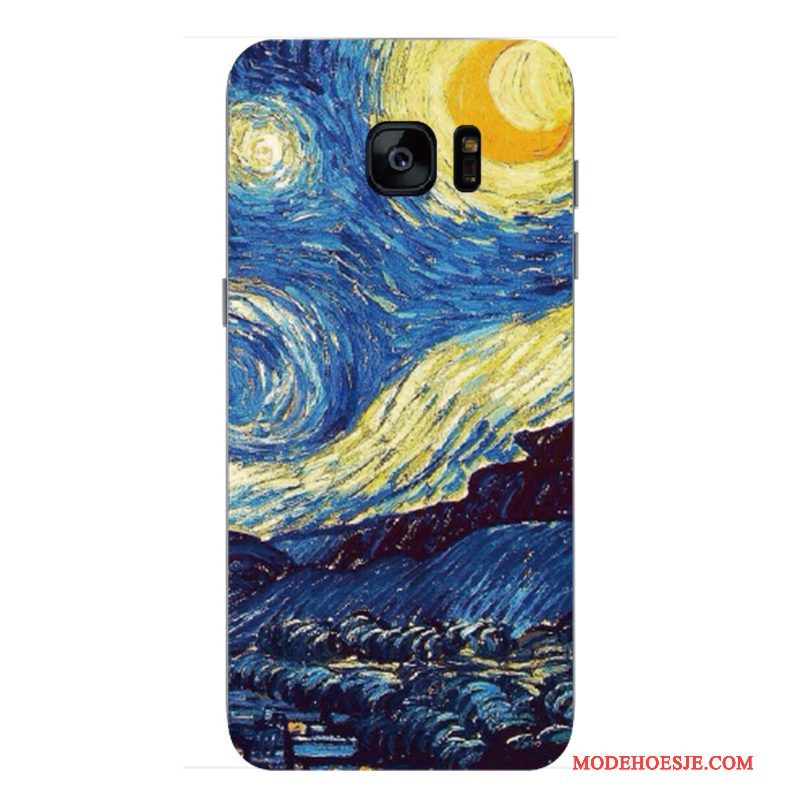 Hoesje Samsung Galaxy S7 Bescherming Anti-falltelefoon, Hoes Samsung Galaxy S7 Zakken Trendy Merk Lovers