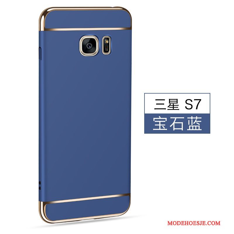 Hoesje Samsung Galaxy S7 Bescherming Schrobben Trend, Hoes Samsung Galaxy S7 Zwart Anti-fall