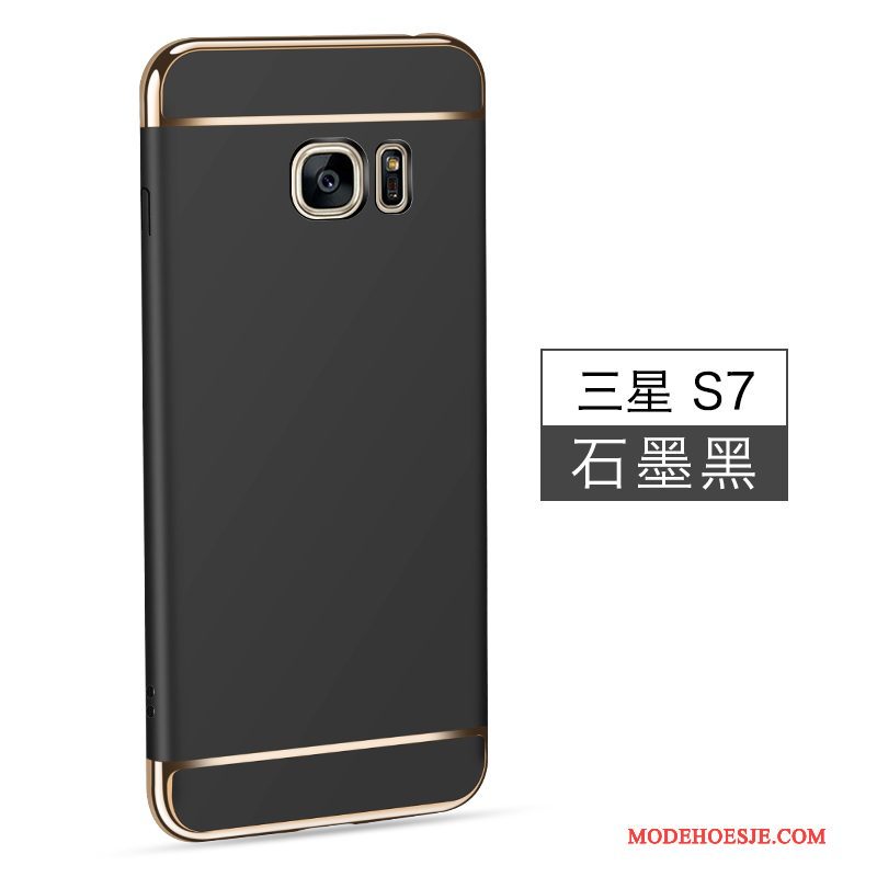 Hoesje Samsung Galaxy S7 Bescherming Schrobben Trend, Hoes Samsung Galaxy S7 Zwart Anti-fall