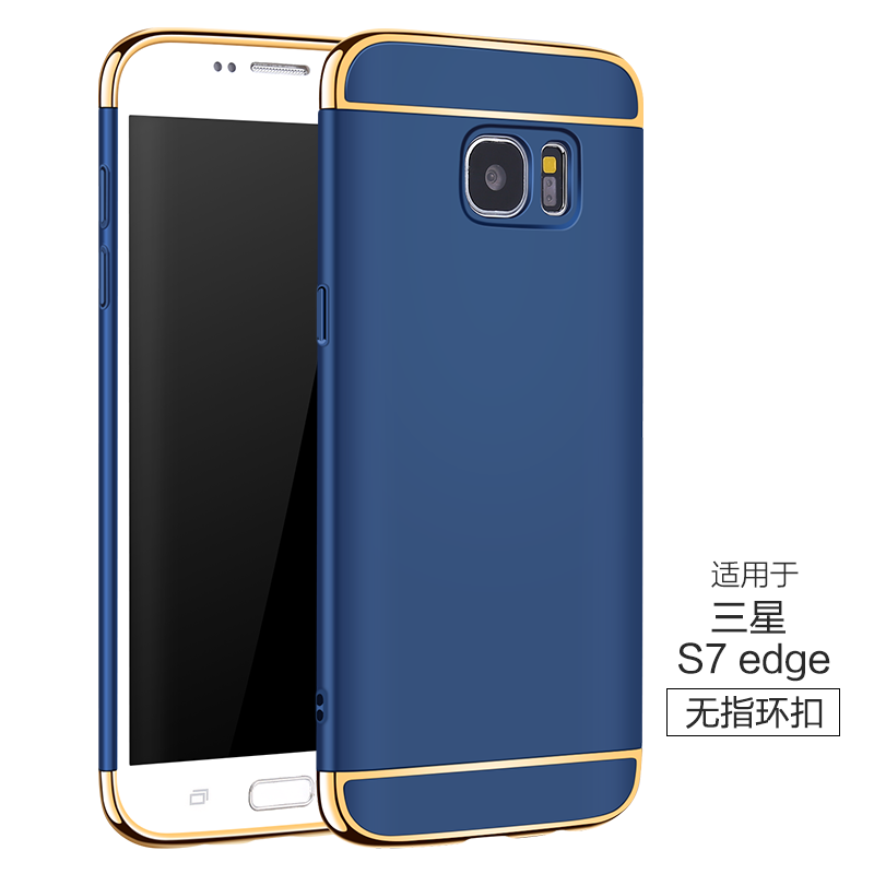 Hoesje Samsung Galaxy S7 Edge Scheppend Persoonlijk Anti-fall, Hoes Samsung Galaxy S7 Edge Bescherming Telefoon Zilver