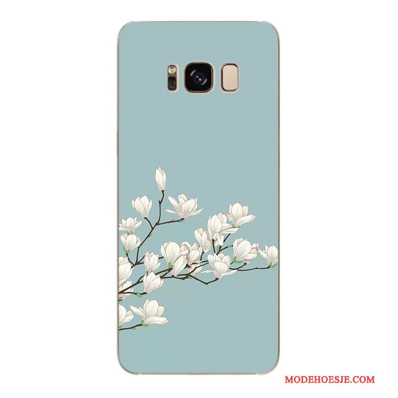 Hoesje Samsung Galaxy S7 Edge Zacht Telefoon Trendy Merk, Hoes Samsung Galaxy S7 Edge Bescherming Bloemen Geel