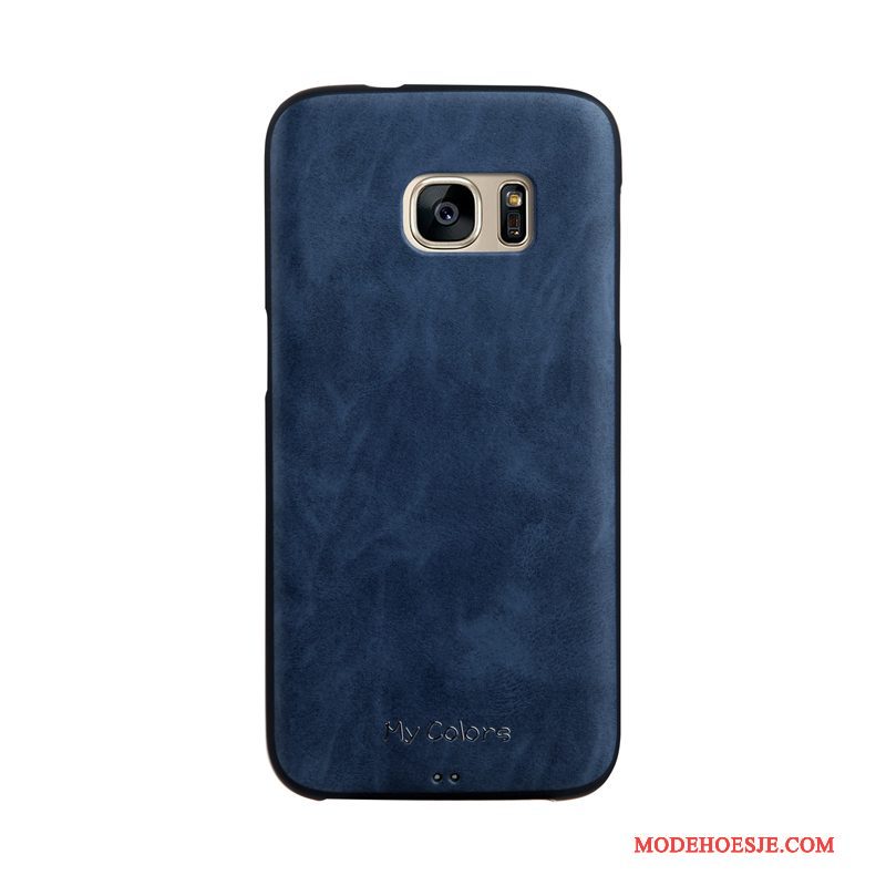 Hoesje Samsung Galaxy S7 Zacht Bedrijftelefoon, Hoes Samsung Galaxy S7 Bescherming Zwart