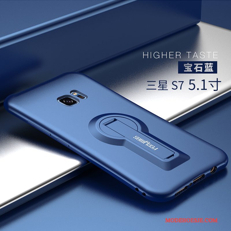 Hoesje Samsung Galaxy S7 Zacht Telefoon Trend, Hoes Samsung Galaxy S7 Siliconen Persoonlijk Rood