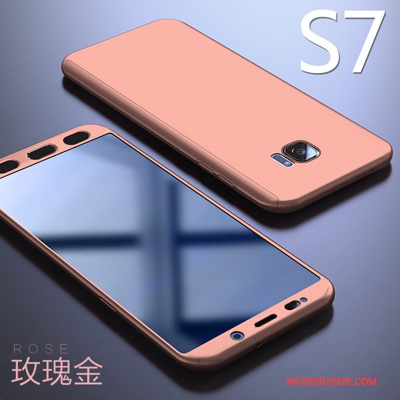 Hoesje Samsung Galaxy S7 Zakken Anti-falltelefoon, Hoes Samsung Galaxy S7 Scheppend Persoonlijk Schrobben