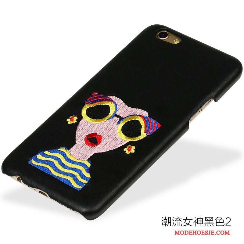 Hoesje Samsung Galaxy S8+ Bescherming Anti-falltelefoon, Hoes Samsung Galaxy S8+ Kleur Achterklep Borduurwerk