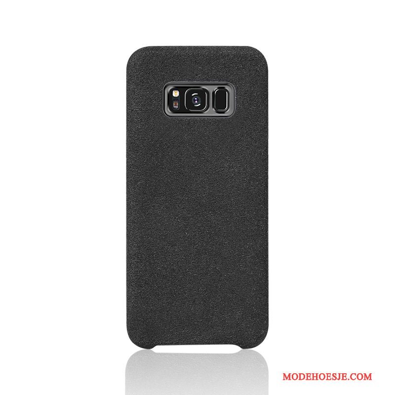 Hoesje Samsung Galaxy S8+ Bescherming Fluweeltelefoon, Hoes Samsung Galaxy S8+ Zakken Anti-fall Rood