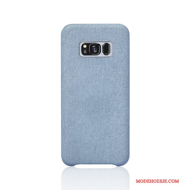 Hoesje Samsung Galaxy S8+ Bescherming Fluweeltelefoon, Hoes Samsung Galaxy S8+ Zakken Anti-fall Rood