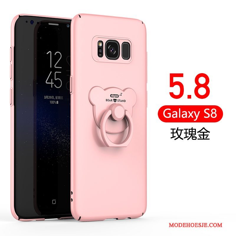 Hoesje Samsung Galaxy S8 Bescherming Schrobben Rood, Hoes Samsung Galaxy S8 Anti-fall Dun