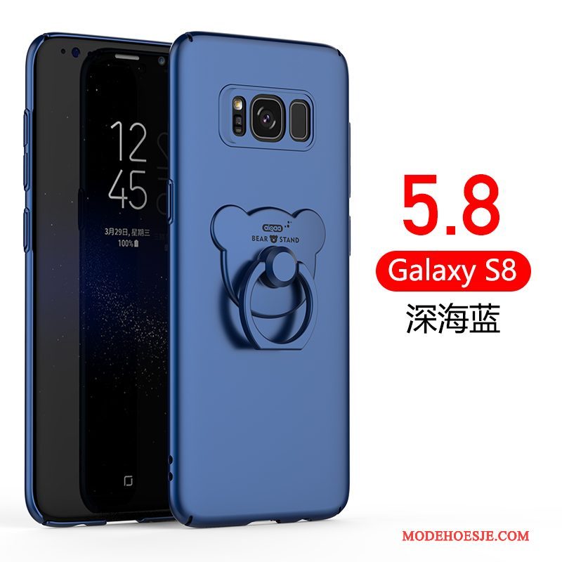 Hoesje Samsung Galaxy S8 Bescherming Schrobben Rood, Hoes Samsung Galaxy S8 Anti-fall Dun