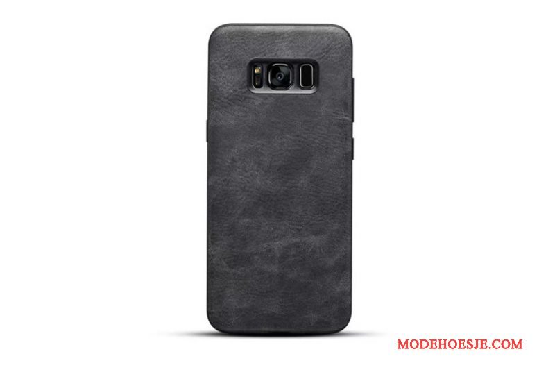 Hoesje Samsung Galaxy S8 Bescherming Telefoon Patroon, Hoes Samsung Galaxy S8 Zacht Geel