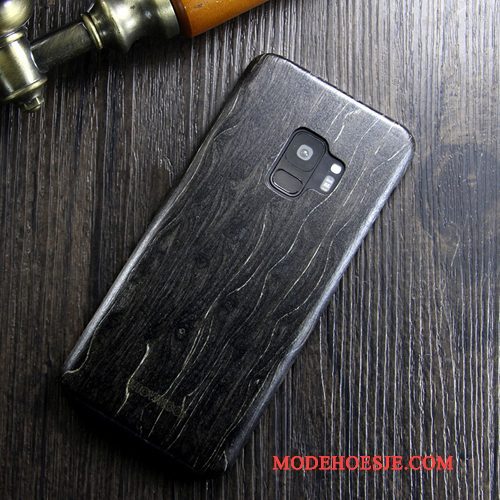 Hoesje Samsung Galaxy S8 Hout Telefoon Dun, Hoes Samsung Galaxy S8 Bescherming Massief Hout Trendy Merk