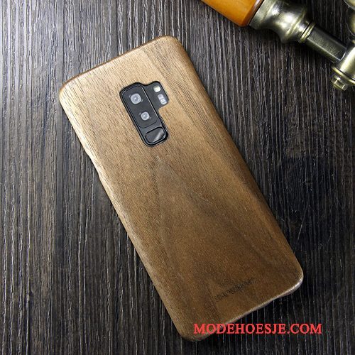 Hoesje Samsung Galaxy S8 Hout Telefoon Dun, Hoes Samsung Galaxy S8 Bescherming Massief Hout Trendy Merk