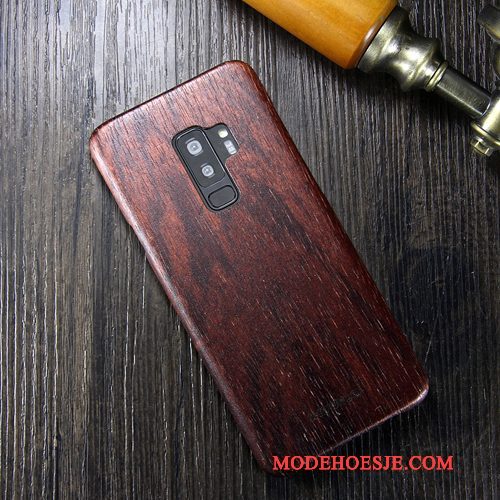 Hoesje Samsung Galaxy S8 Hout Telefoon Dun, Hoes Samsung Galaxy S8 Bescherming Massief Hout Trendy Merk