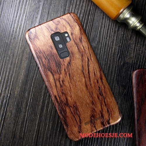 Hoesje Samsung Galaxy S8 Hout Telefoon Dun, Hoes Samsung Galaxy S8 Bescherming Massief Hout Trendy Merk