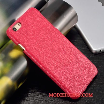 Hoesje Samsung Galaxy S8 Leer Achterklep Hard, Hoes Samsung Galaxy S8 Bescherming Telefoon Roze