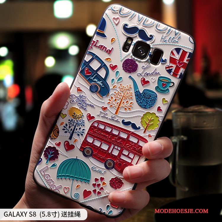 Hoesje Samsung Galaxy S8 Scheppend Anti-fall Persoonlijk, Hoes Samsung Galaxy S8 Zakken Telefoon