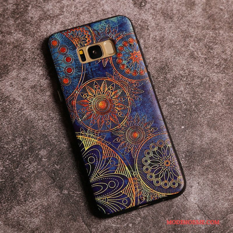 Hoesje Samsung Galaxy S8+ Scheppend Anti-fall Trend, Hoes Samsung Galaxy S8+ Zacht Schrobbentelefoon