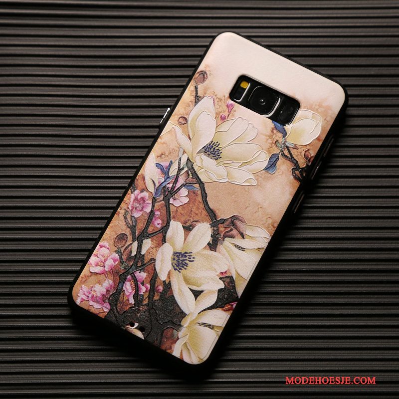 Hoesje Samsung Galaxy S8+ Scheppend Bloemen Hanger, Hoes Samsung Galaxy S8+ Zakken Telefoon Persoonlijk