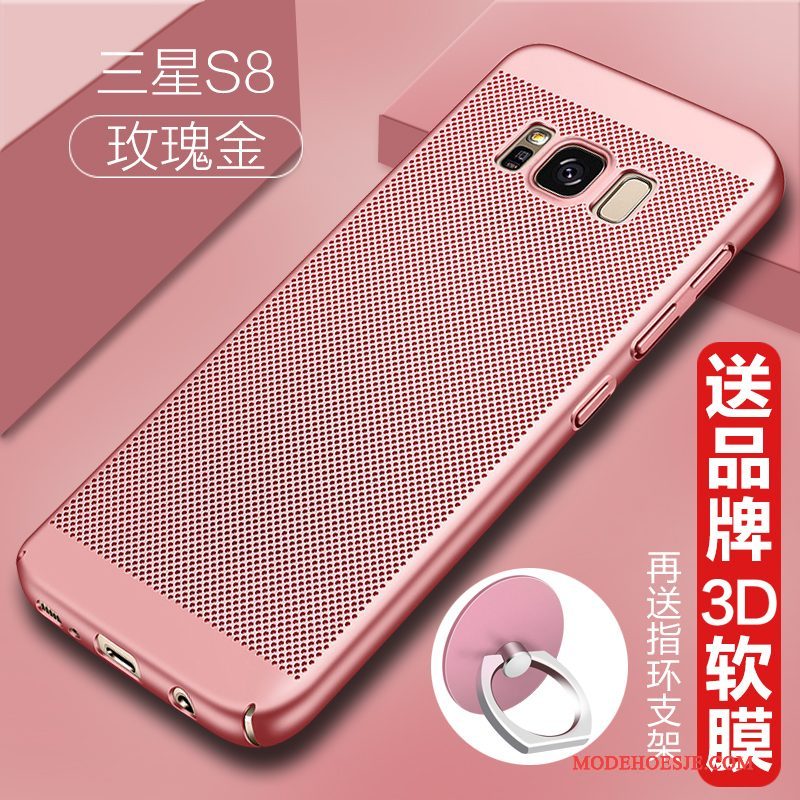 Hoesje Samsung Galaxy S8 Scheppend Dun Roze, Hoes Samsung Galaxy S8 Bescherming Trend Persoonlijk