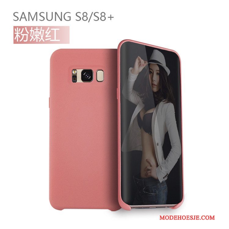 Hoesje Samsung Galaxy S8 Scheppend Telefoon Roze, Hoes Samsung Galaxy S8 Bescherming Trend Anti-fall