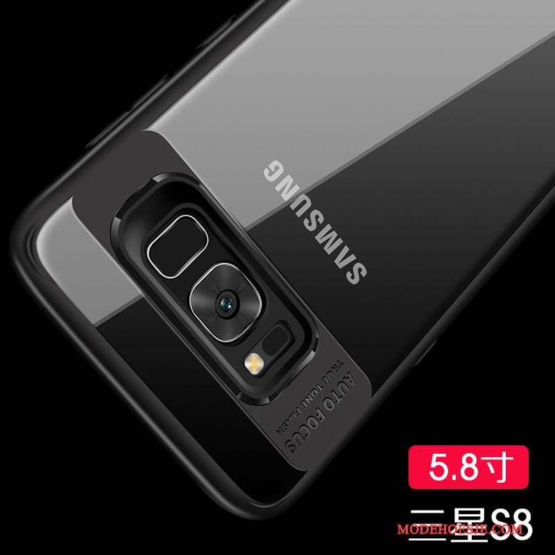Hoesje Samsung Galaxy S8 Siliconen Rood Anti-fall, Hoes Samsung Galaxy S8 Bescherming Telefoon