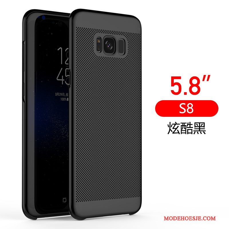 Hoesje Samsung Galaxy S8+ Siliconen Zwart Schrobben, Hoes Samsung Galaxy S8+ Bescherming Trend Het Uitstralen