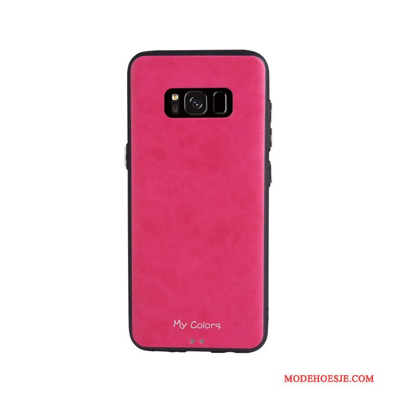 Hoesje Samsung Galaxy S8 Zacht Blauw Bedrijf, Hoes Samsung Galaxy S8 Bescherming Telefoon