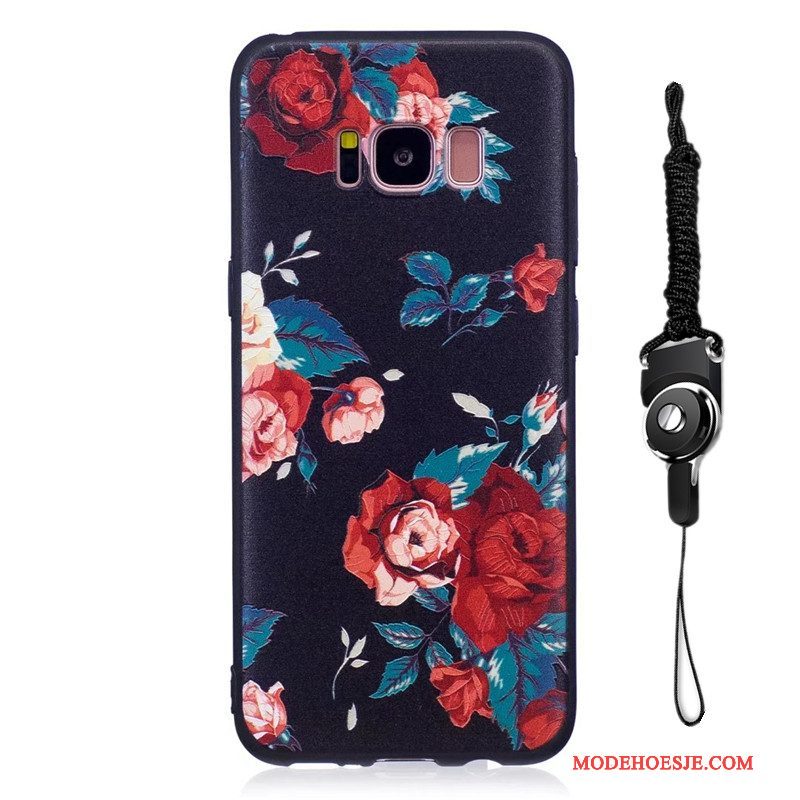 Hoesje Samsung Galaxy S8 Zacht Telefoon Rood, Hoes Samsung Galaxy S8 Bescherming