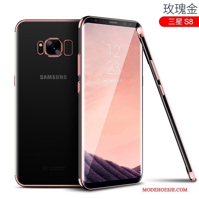 Hoesje Samsung Galaxy S8 Zakken Doorzichtig Trend, Hoes Samsung Galaxy S8 Zacht Telefoon Dun