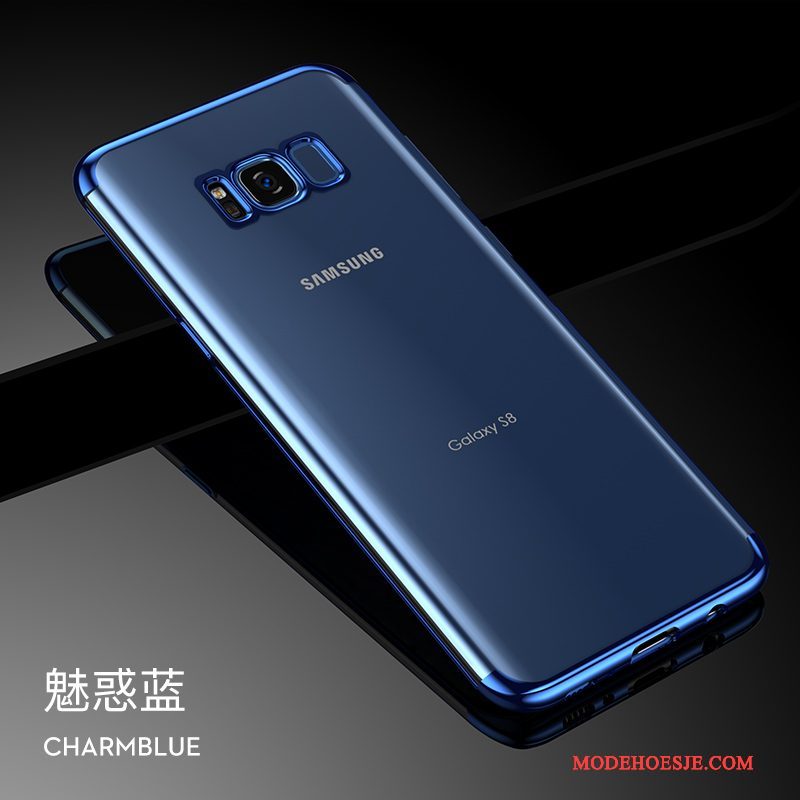 Hoesje Samsung Galaxy S8 Zakken Persoonlijk Doorzichtig, Hoes Samsung Galaxy S8 Siliconen Trend Dun