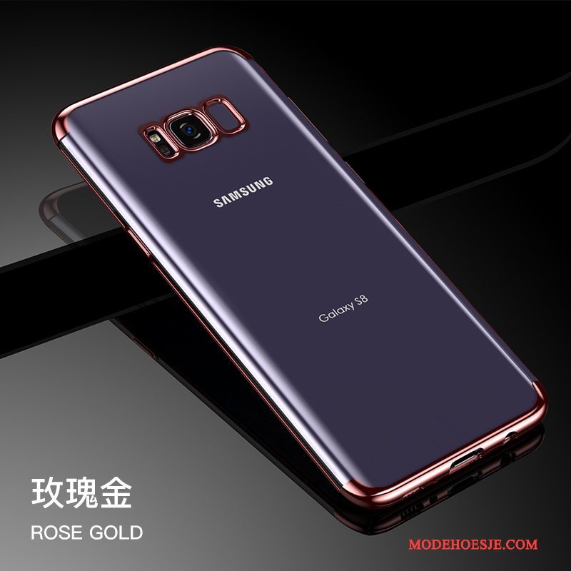 Hoesje Samsung Galaxy S8 Zakken Persoonlijk Doorzichtig, Hoes Samsung Galaxy S8 Siliconen Trend Dun