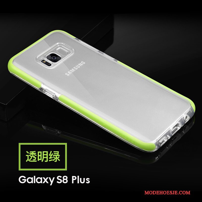 Hoesje Samsung Galaxy S8+ Zakken Telefoon Groen, Hoes Samsung Galaxy S8+ Bescherming Anti-fall