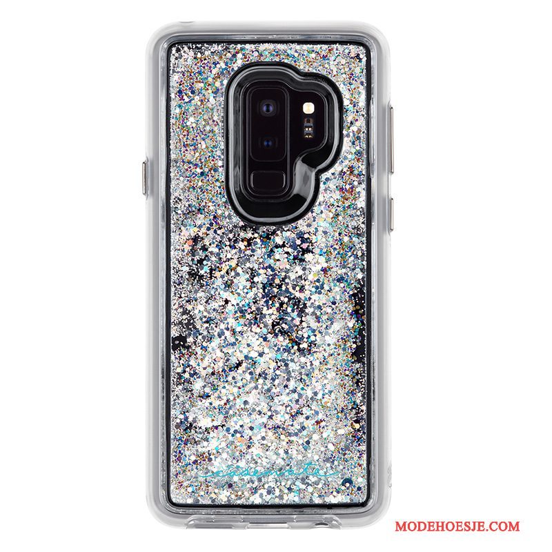 Hoesje Samsung Galaxy S9 Mode Anti-fall Drijfzand, Hoes Samsung Galaxy S9 Bescherming Roodtelefoon