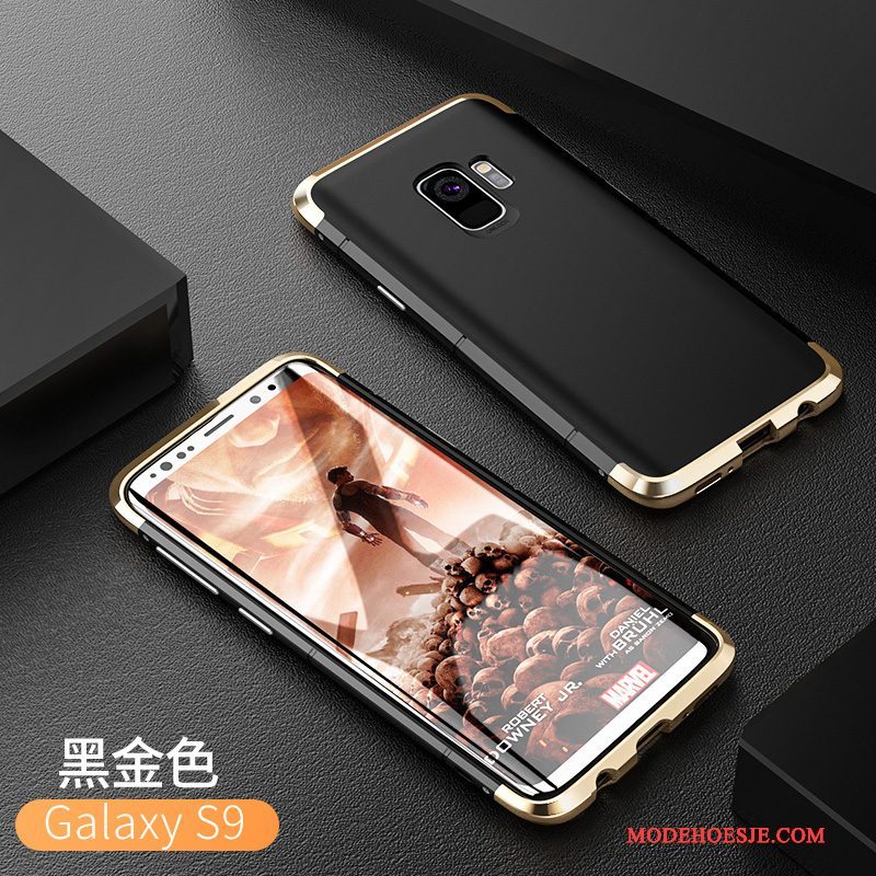 Hoesje Samsung Galaxy S9 Scheppend Anti-fall Donkerblauw, Hoes Samsung Galaxy S9 Zakken Trendy Merk Persoonlijk