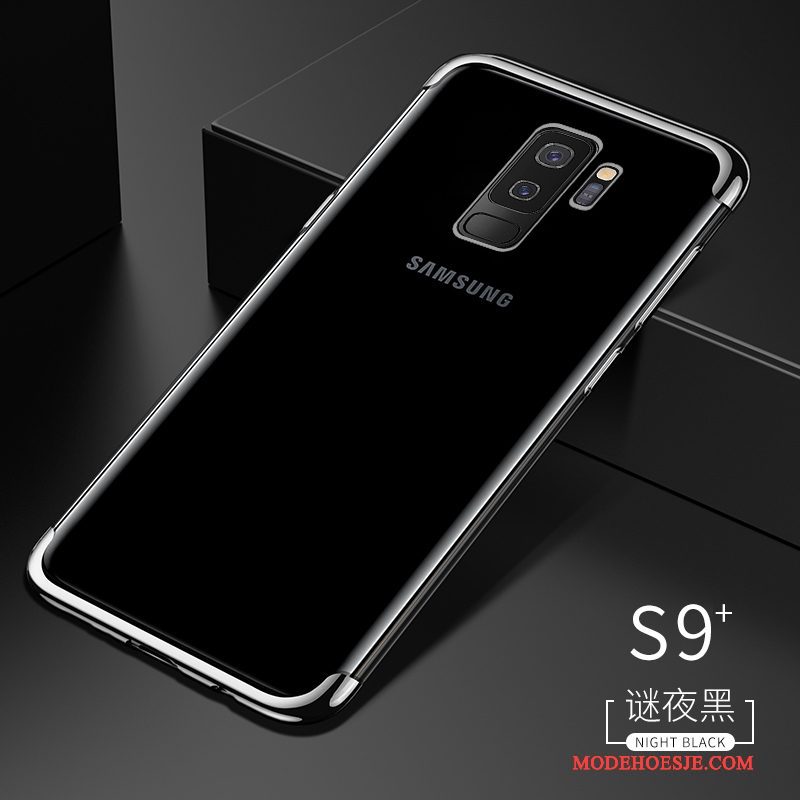 Hoesje Samsung Galaxy S9+ Scheppend Doorzichtig Persoonlijk, Hoes Samsung Galaxy S9+ Zacht Purpertelefoon