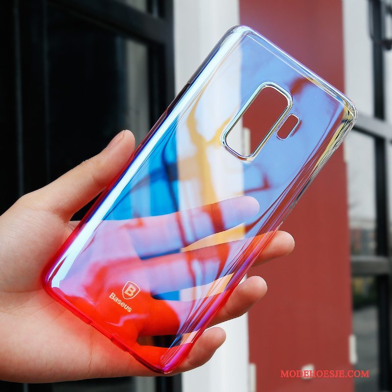 Hoesje Samsung Galaxy S9+ Scheppend Dun Anti-fall, Hoes Samsung Galaxy S9+ Bescherming Trend Hard