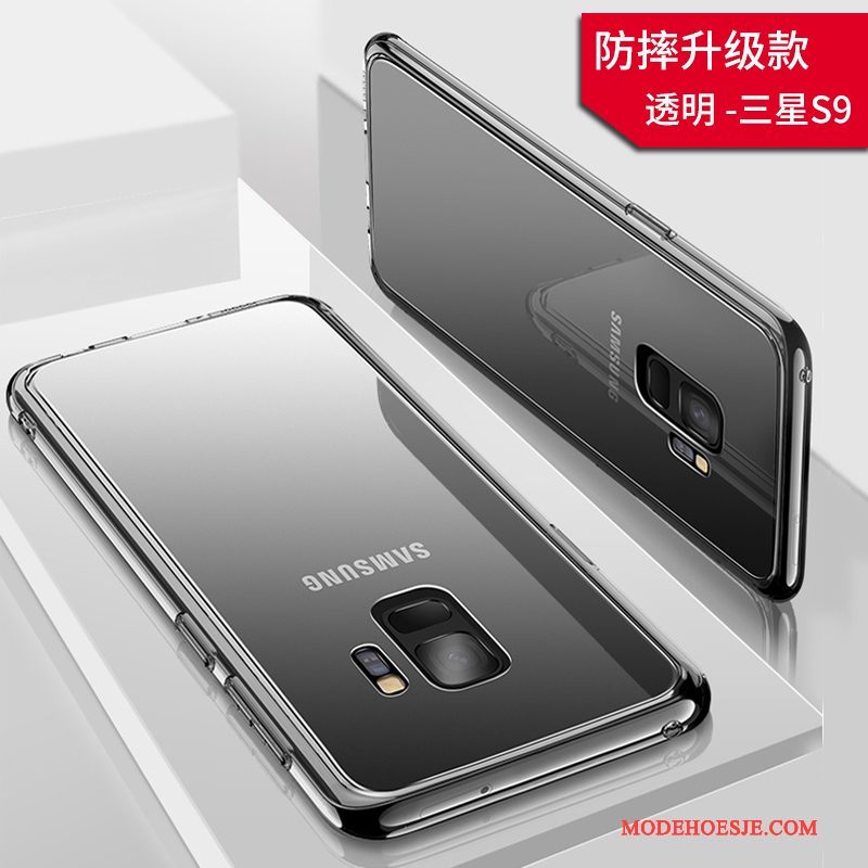 Hoesje Samsung Galaxy S9 Siliconen Anti-fall Nieuw, Hoes Samsung Galaxy S9 Zacht Dun Schrobben