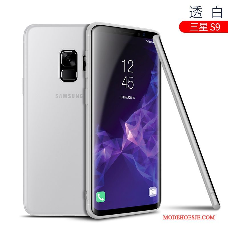 Hoesje Samsung Galaxy S9 Siliconen Anti-fall Nieuw, Hoes Samsung Galaxy S9 Zacht Dun Schrobben