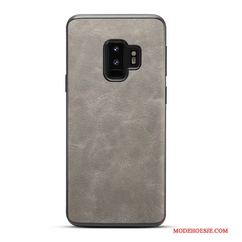 Hoesje Samsung Galaxy S9+ Siliconen Khaki Anti-fall, Hoes Samsung Galaxy S9+ Zakken Telefoon Bedrijf