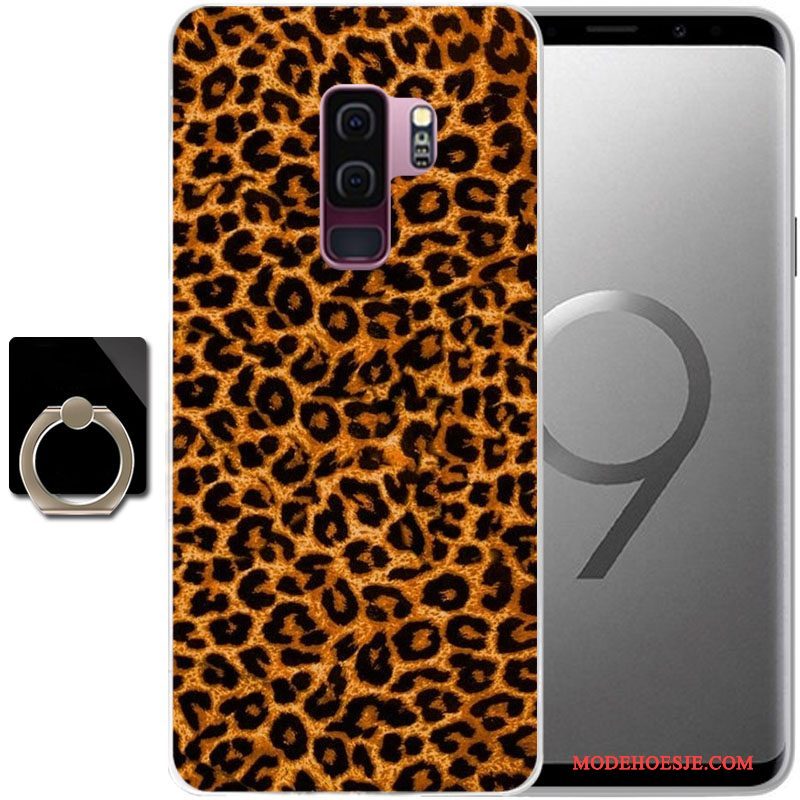 Hoesje Samsung Galaxy S9 Zacht Anti-falltelefoon, Hoes Samsung Galaxy S9 Siliconen Persoonlijk Zwart