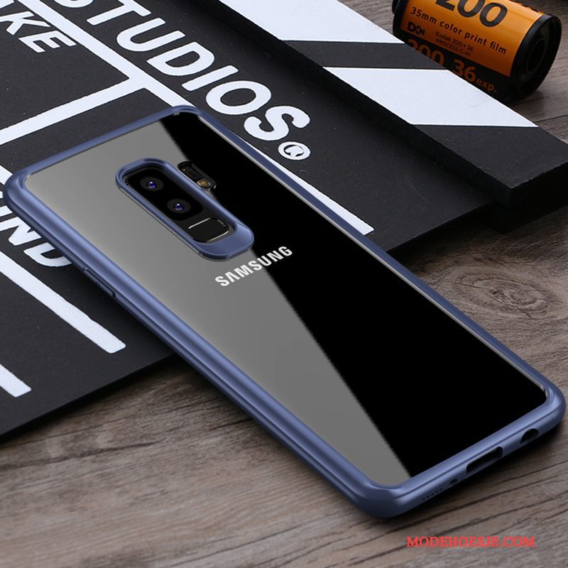 Hoesje Samsung Galaxy S9+ Zacht Doorzichtigtelefoon, Hoes Samsung Galaxy S9+ Bescherming Trend Dun